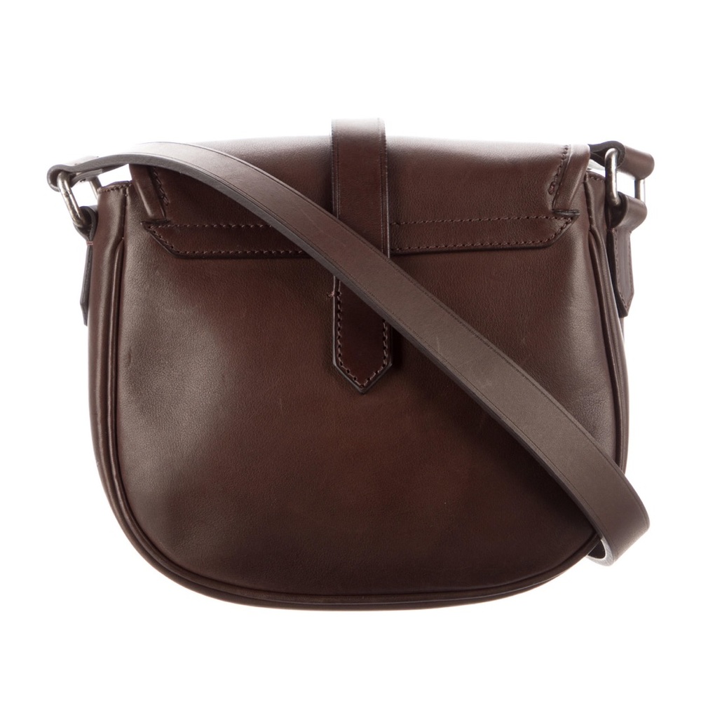 Golden Goose Small Rodeo Bag in Dark Tan Leather - Picture 3 of 14